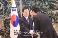 韓国大使館で“開天節”記念式開催、海部元首相と山口公明党代表も出席