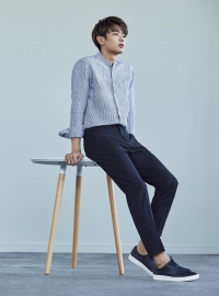 SHINee ミンホ、一足早い夏のメンズファッションを披露