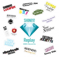 SHINee、日本デビュー10周年記念スペシャルコレクション『SHINee’s Memorial Box “Replay”』のCDピクチャーレーベル＆7インチサイズブックレット、新たな特典となるクリアステッカーデザイン公開！各シングルのMVで構成されたトレーラー映像も公開！