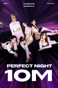 LE SSERAFIM、Digital Single「Perfect Night」のMVが1000万回再生を突破！グローバルファンの熱い反応を集めリミックスバージョンの音源２種もリリース！